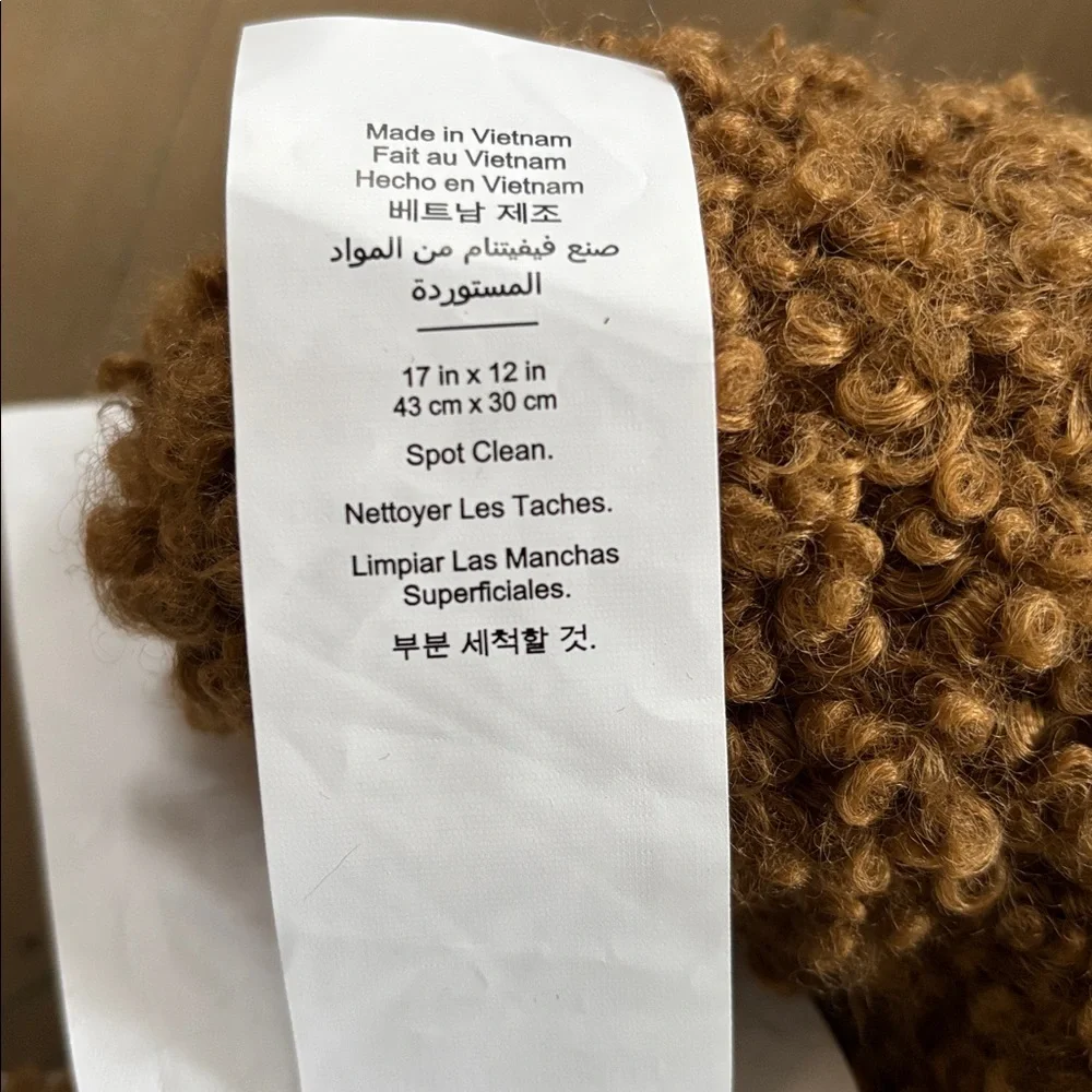 Pottery Barn Ms. Spice Gingerbread Pillow
